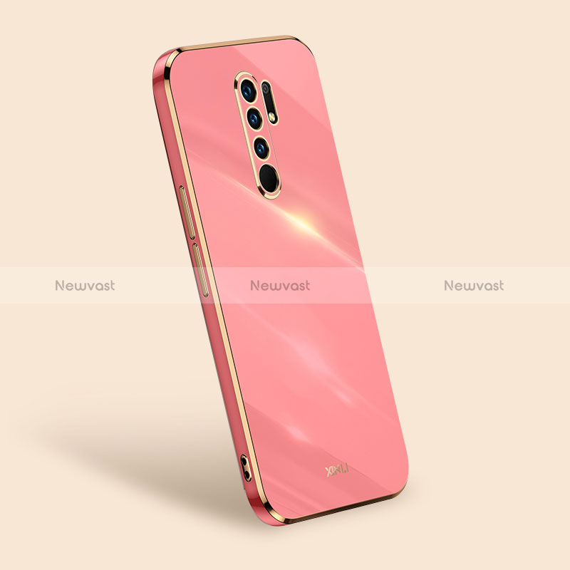 Ultra-thin Silicone Gel Soft Case Cover XL1 for Xiaomi Redmi 9 Hot Pink