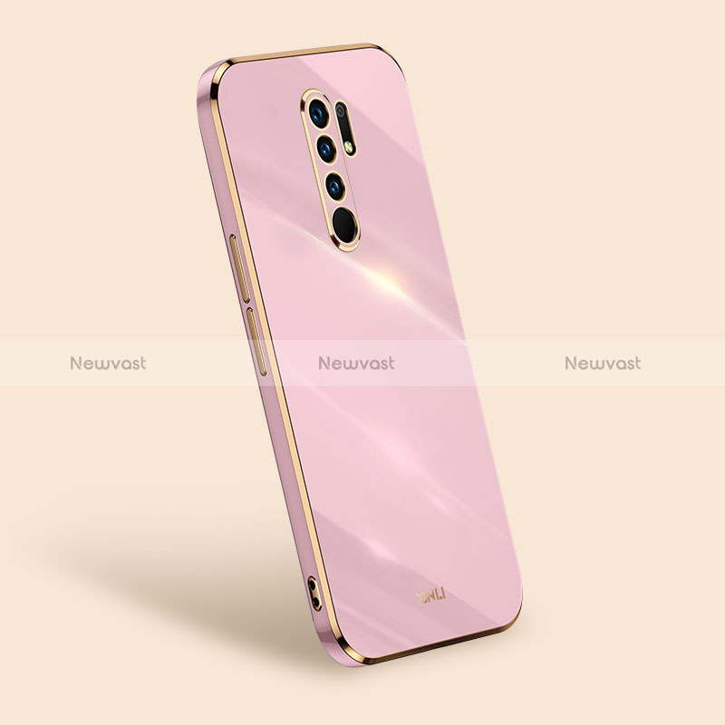 Ultra-thin Silicone Gel Soft Case Cover XL1 for Xiaomi Redmi 9 Pink