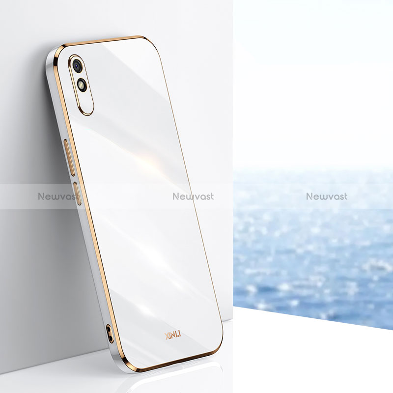 Ultra-thin Silicone Gel Soft Case Cover XL1 for Xiaomi Redmi 9AT White