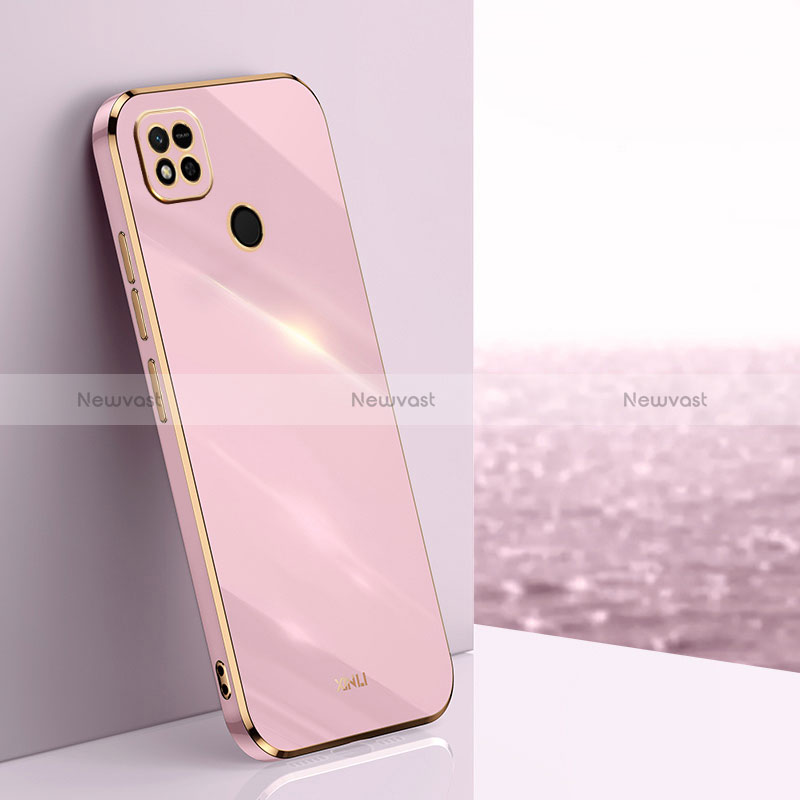 Ultra-thin Silicone Gel Soft Case Cover XL1 for Xiaomi Redmi 9C Pink