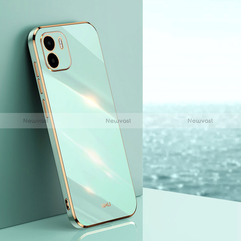 Ultra-thin Silicone Gel Soft Case Cover XL1 for Xiaomi Redmi A2 Green