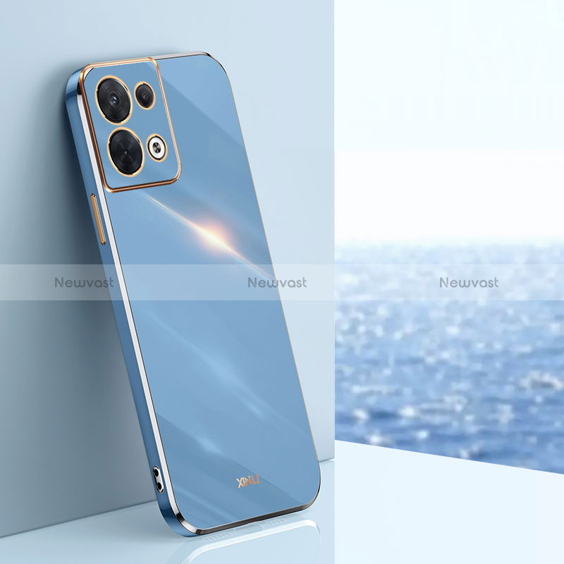 Ultra-thin Silicone Gel Soft Case Cover XL1 for Xiaomi Redmi Note 13 5G Blue