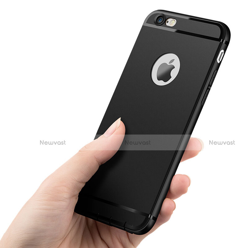 Ultra-thin Silicone Gel Soft Case for Apple iPhone 6S Black