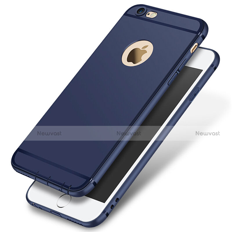 Ultra-thin Silicone Gel Soft Case for Apple iPhone 6S Blue