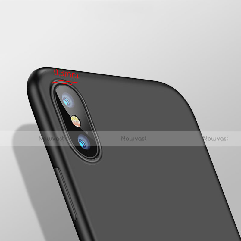Ultra-thin Silicone Gel Soft Case for Apple iPhone Xs Black