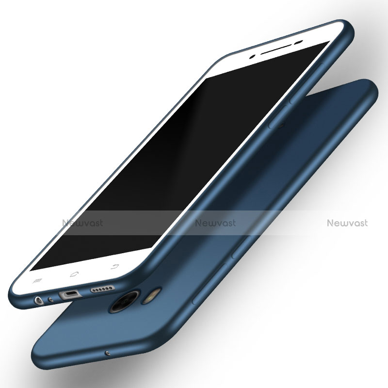 Ultra-thin Silicone Gel Soft Case for HTC U11 Blue