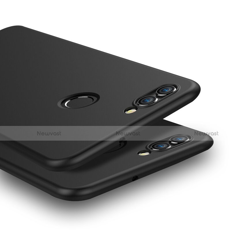 Ultra-thin Silicone Gel Soft Case for Huawei Enjoy 7S Black
