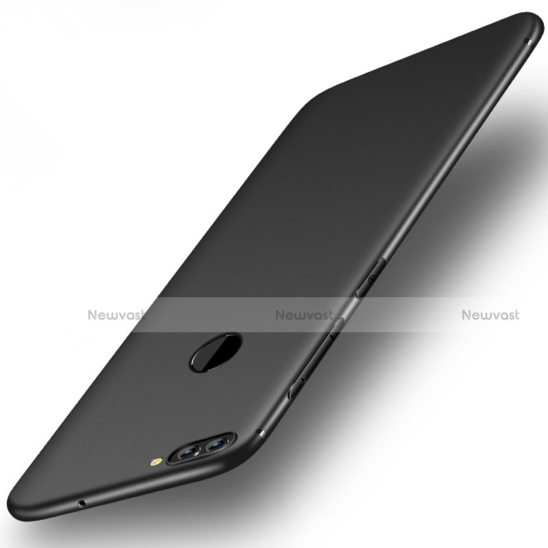 Ultra-thin Silicone Gel Soft Case for Huawei Enjoy 7S Black