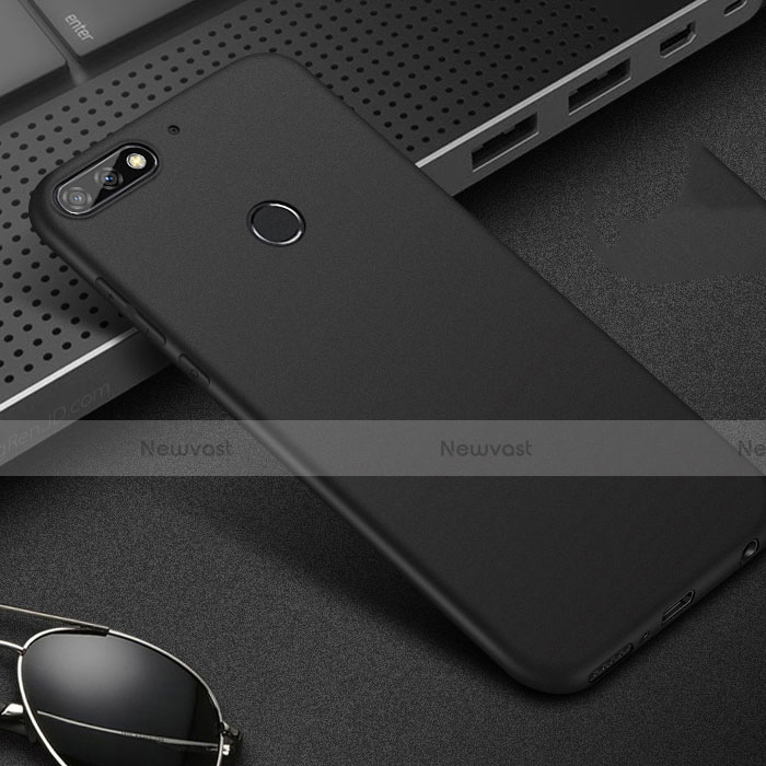 Ultra-thin Silicone Gel Soft Case for Huawei Enjoy 8 Black