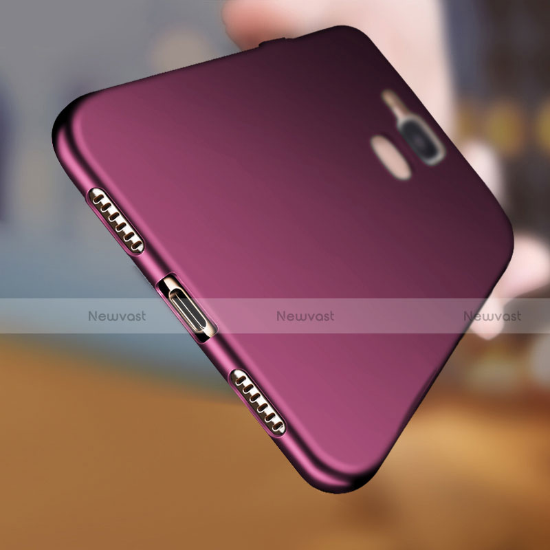 Ultra-thin Silicone Gel Soft Case for Huawei Honor 5C Purple