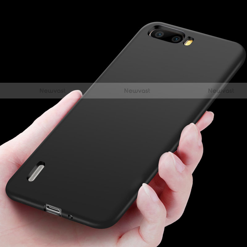 Ultra-thin Silicone Gel Soft Case for Huawei Honor 6 Plus Black