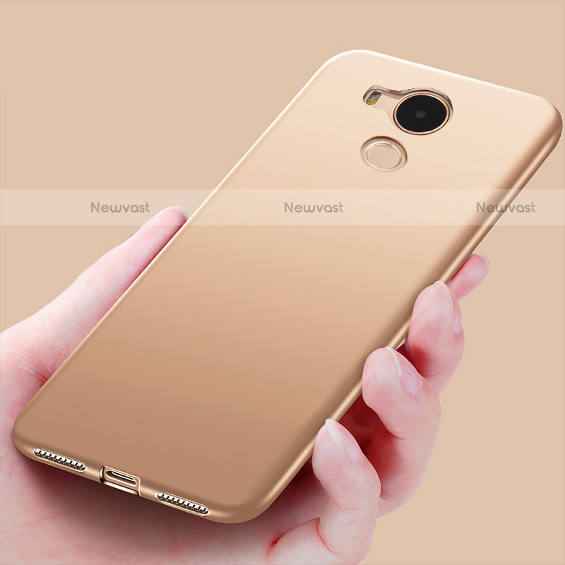Ultra-thin Silicone Gel Soft Case for Huawei Mate 8 Gold