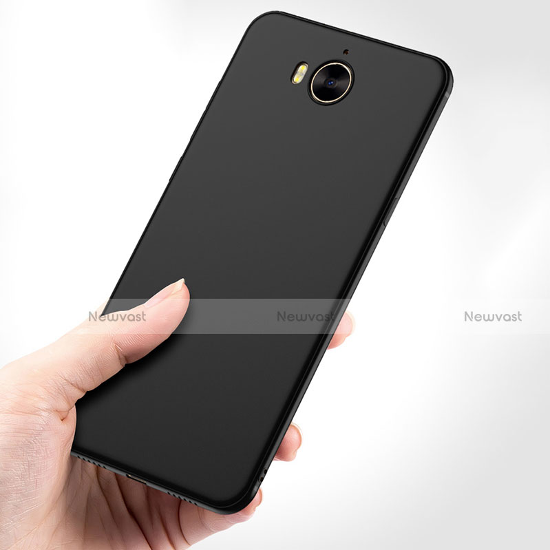 Ultra-thin Silicone Gel Soft Case for Huawei Nova Young Black