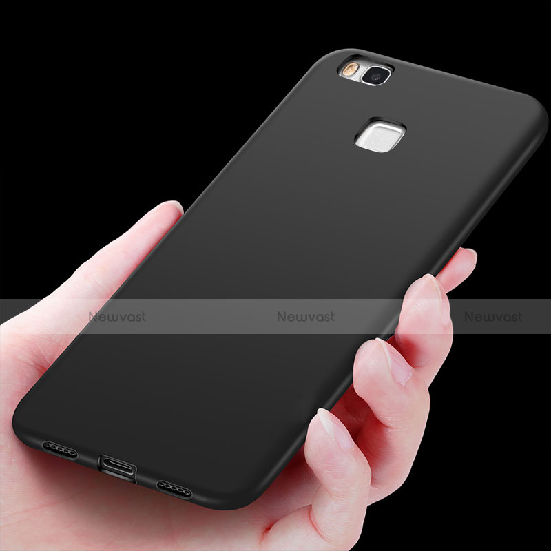 Ultra-thin Silicone Gel Soft Case for Huawei P9 Lite Black