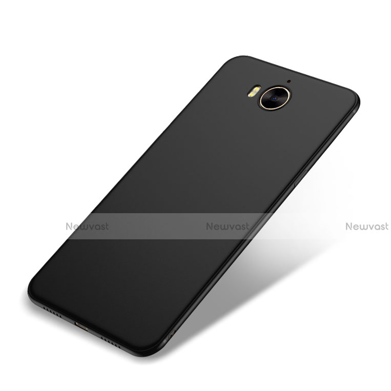 Ultra-thin Silicone Gel Soft Case for Huawei Y6 (2017) Black