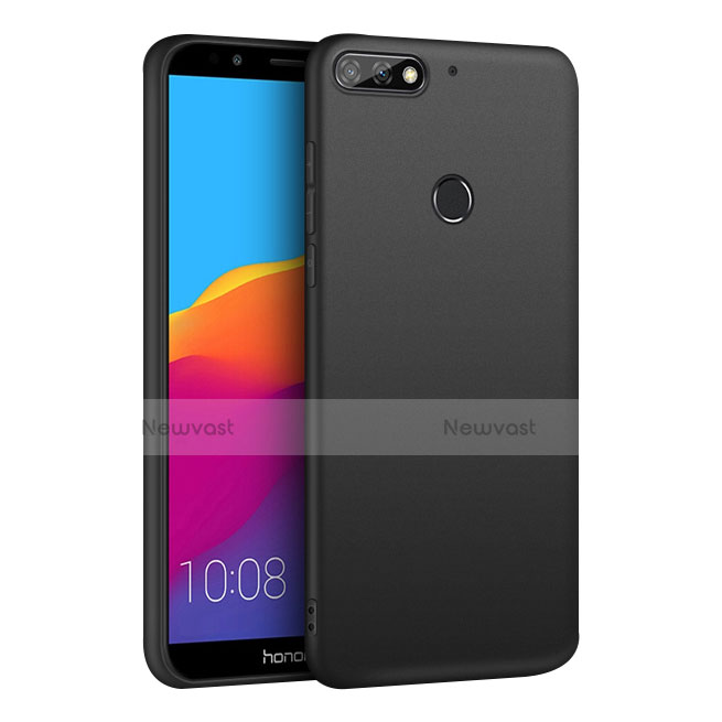 Ultra-thin Silicone Gel Soft Case for Huawei Y7 (2018) Black