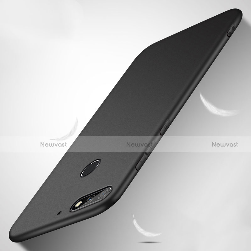 Ultra-thin Silicone Gel Soft Case for Huawei Y7 (2018) Black