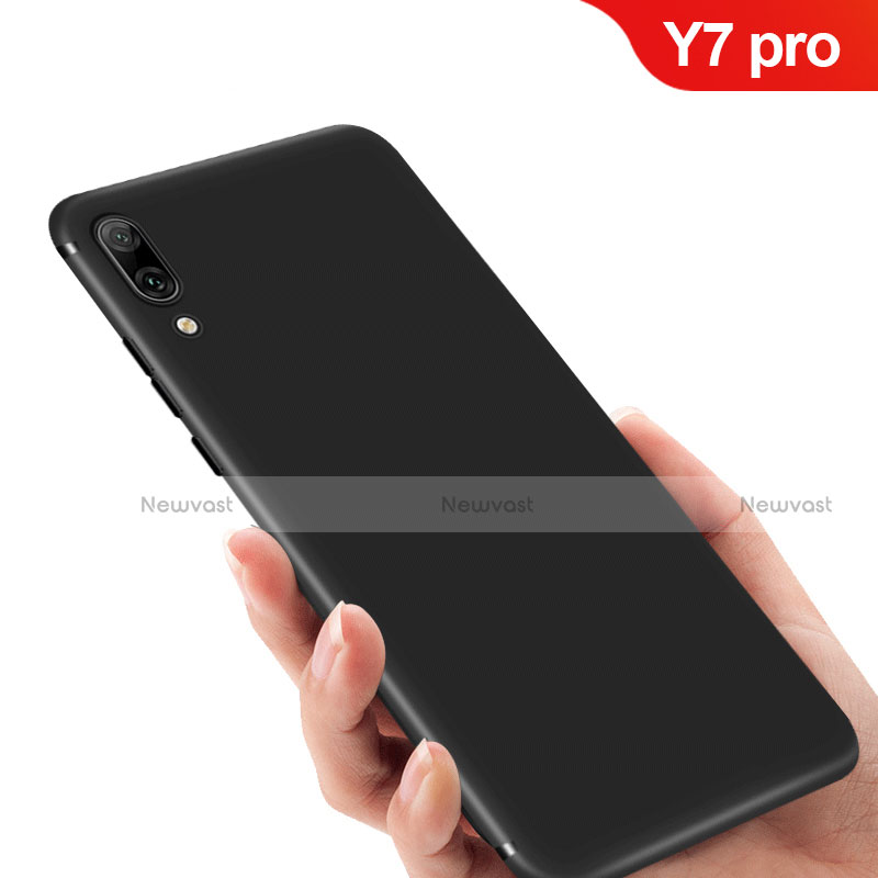 Ultra-thin Silicone Gel Soft Case for Huawei Y7 (2019) Black