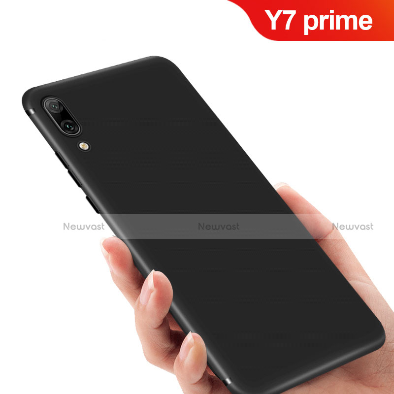 Ultra-thin Silicone Gel Soft Case for Huawei Y7 Prime (2019) Black