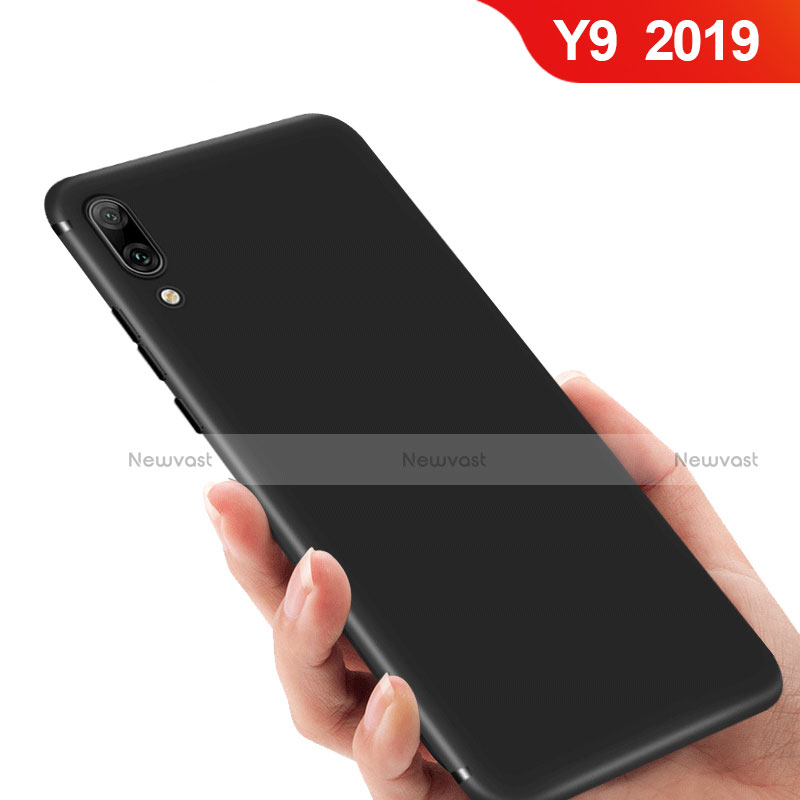 Ultra-thin Silicone Gel Soft Case for Huawei Y9 (2019) Black