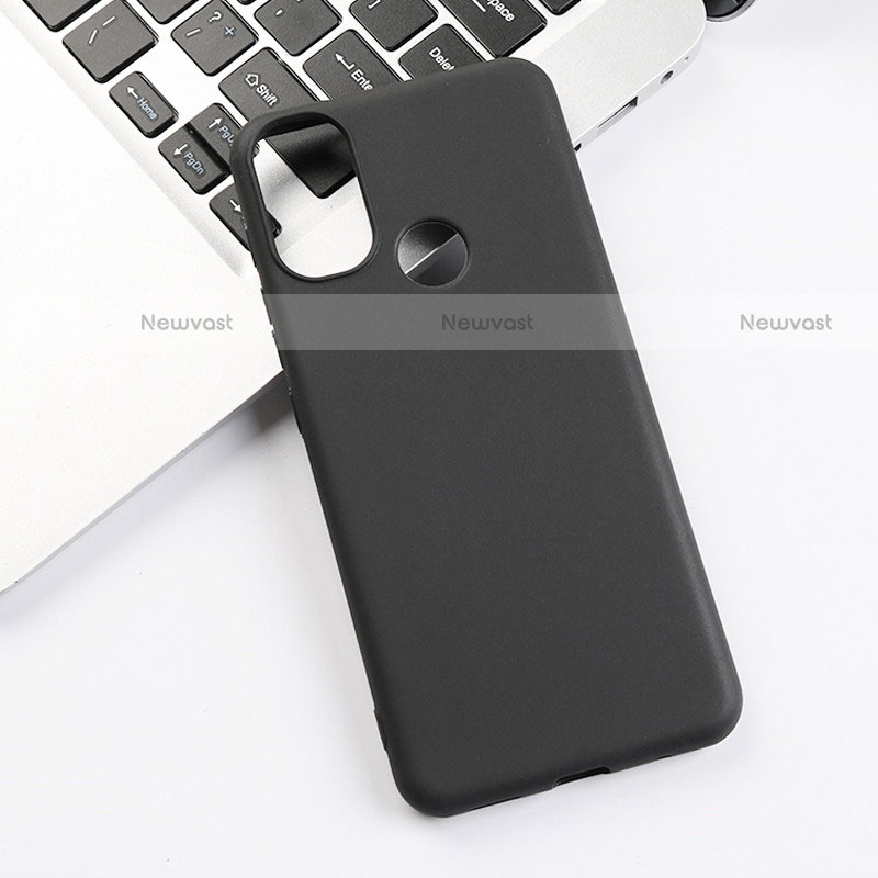 Ultra-thin Silicone Gel Soft Case for Motorola Moto E30 Black