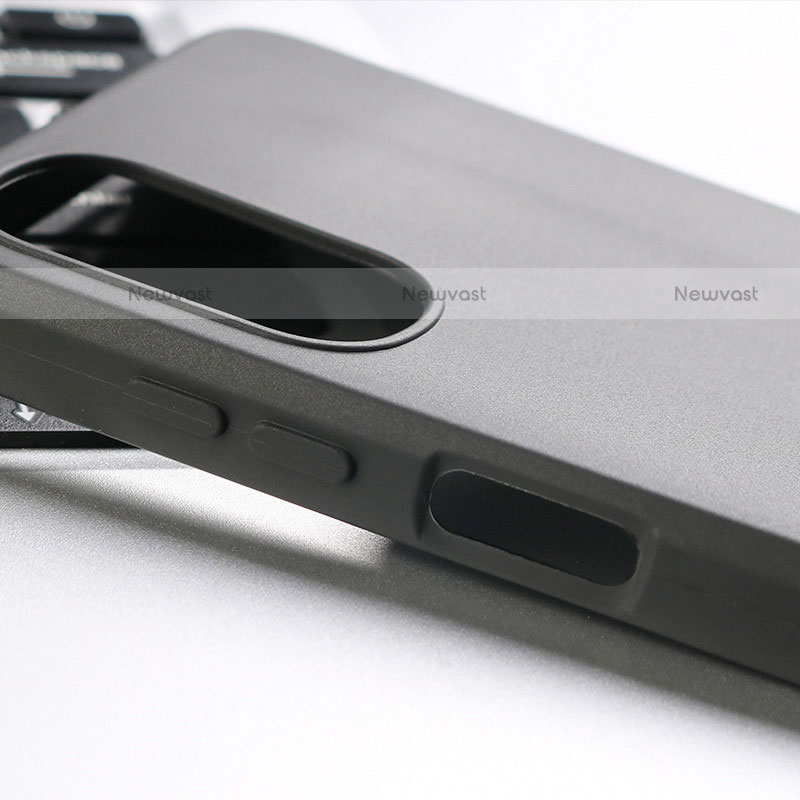 Ultra-thin Silicone Gel Soft Case for Motorola Moto E32 Black
