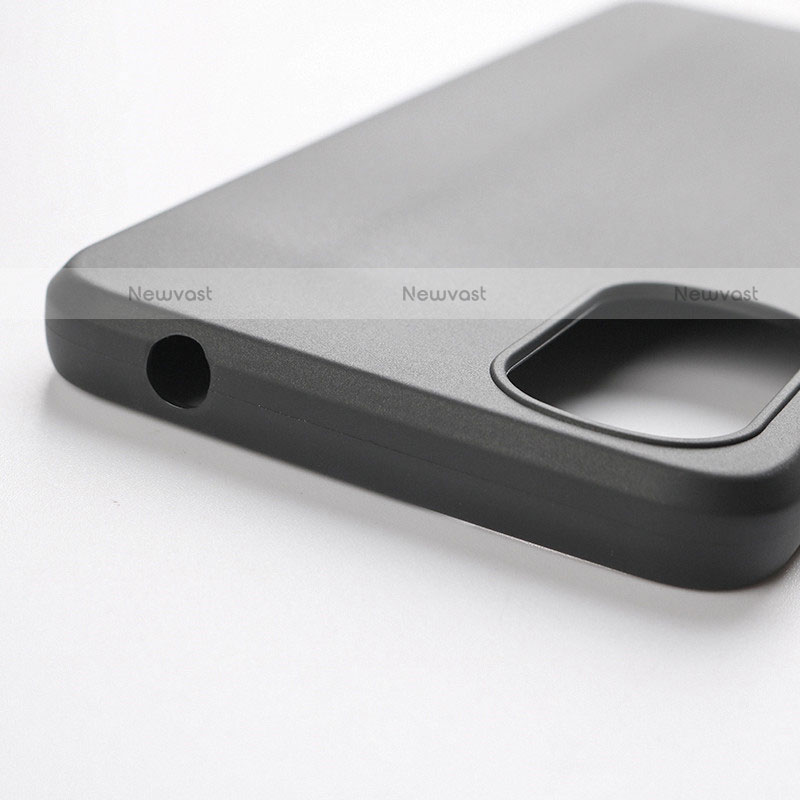 Ultra-thin Silicone Gel Soft Case for Motorola Moto E32 Black