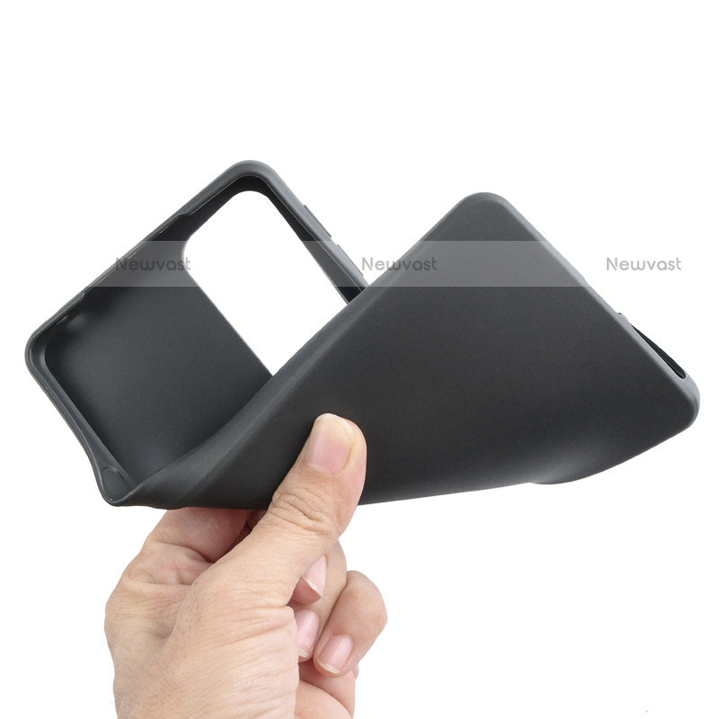 Ultra-thin Silicone Gel Soft Case for Motorola Moto Edge (2021) 5G Black