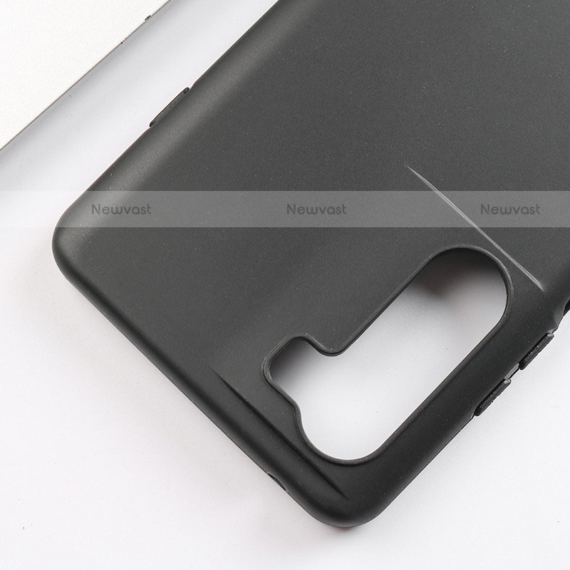Ultra-thin Silicone Gel Soft Case for Motorola Moto G200 5G Black