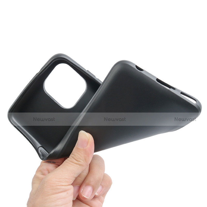 Ultra-thin Silicone Gel Soft Case for Motorola Moto G50 5G Black