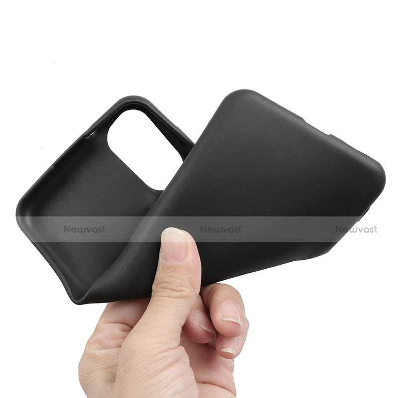 Ultra-thin Silicone Gel Soft Case for Motorola Moto G52j 5G Black