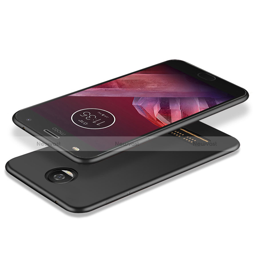 Ultra-thin Silicone Gel Soft Case for Motorola Moto Z Play Black