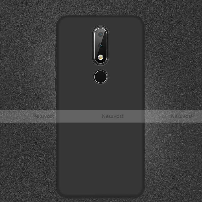 Ultra-thin Silicone Gel Soft Case for Nokia 6.1 Plus Black