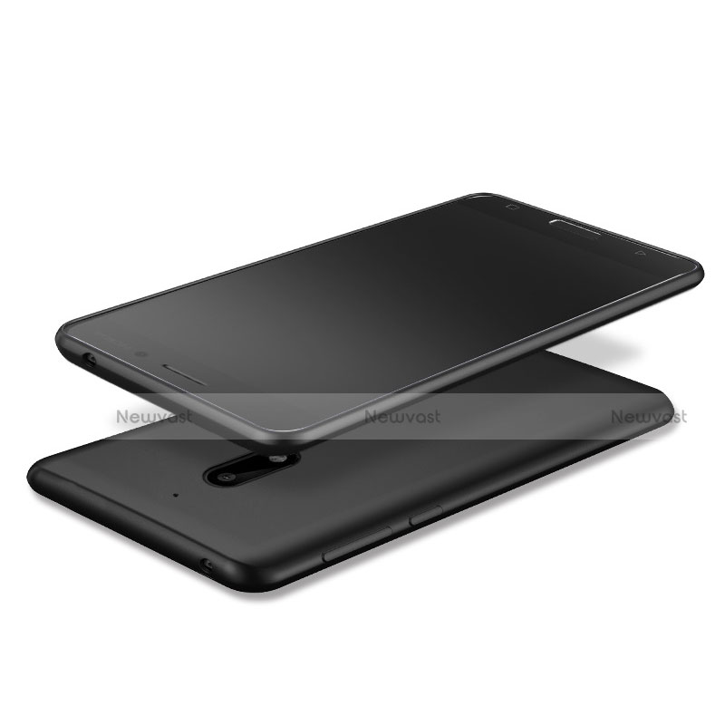 Ultra-thin Silicone Gel Soft Case for Nokia 6 Black