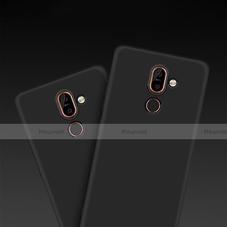 Ultra-thin Silicone Gel Soft Case for Nokia 7 Plus Black