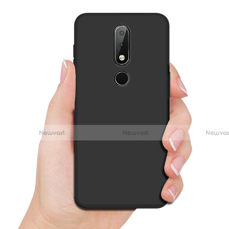 Ultra-thin Silicone Gel Soft Case for Nokia X6 Black