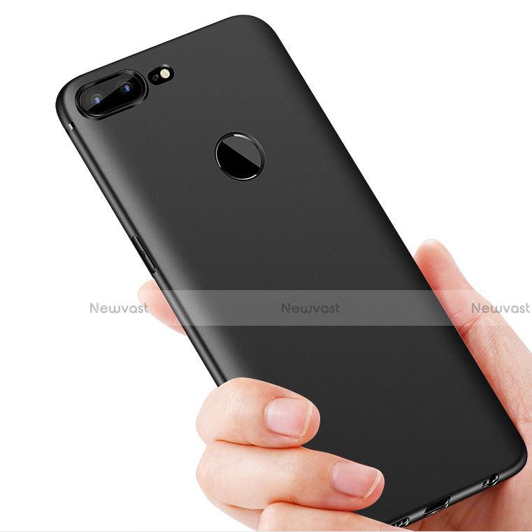 Ultra-thin Silicone Gel Soft Case for OnePlus 5T A5010 Black