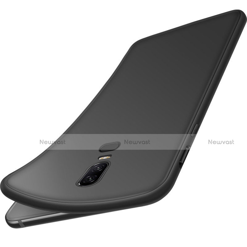 Ultra-thin Silicone Gel Soft Case for OnePlus 6 Black