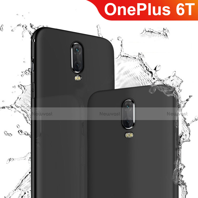 Ultra-thin Silicone Gel Soft Case for OnePlus 6T Black