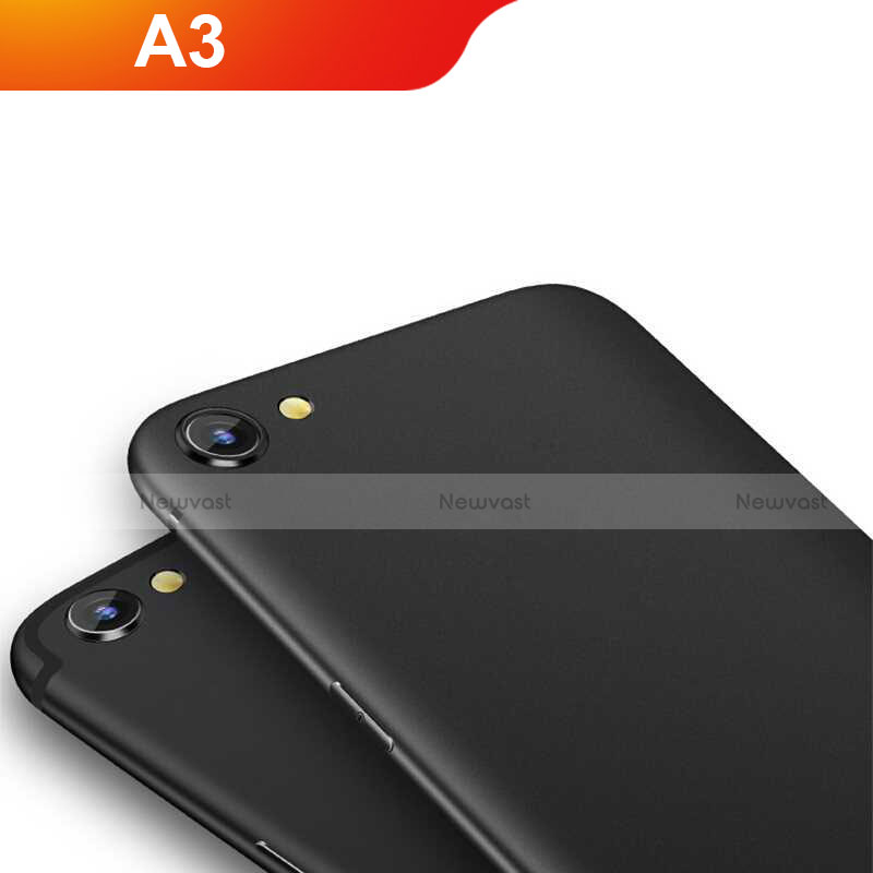 Ultra-thin Silicone Gel Soft Case for Oppo A3 Black