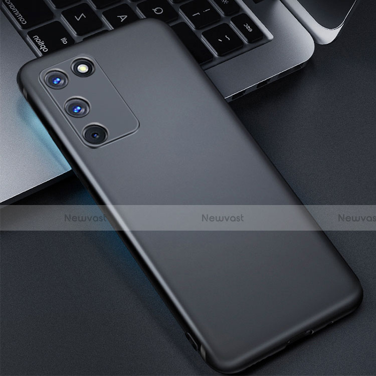 Ultra-thin Silicone Gel Soft Case for Oppo A52 Black