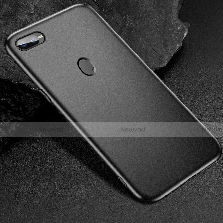 Ultra-thin Silicone Gel Soft Case for Oppo A7 Black