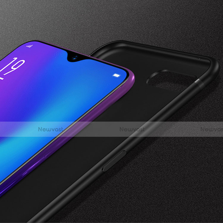 Ultra-thin Silicone Gel Soft Case for Oppo K1 Black