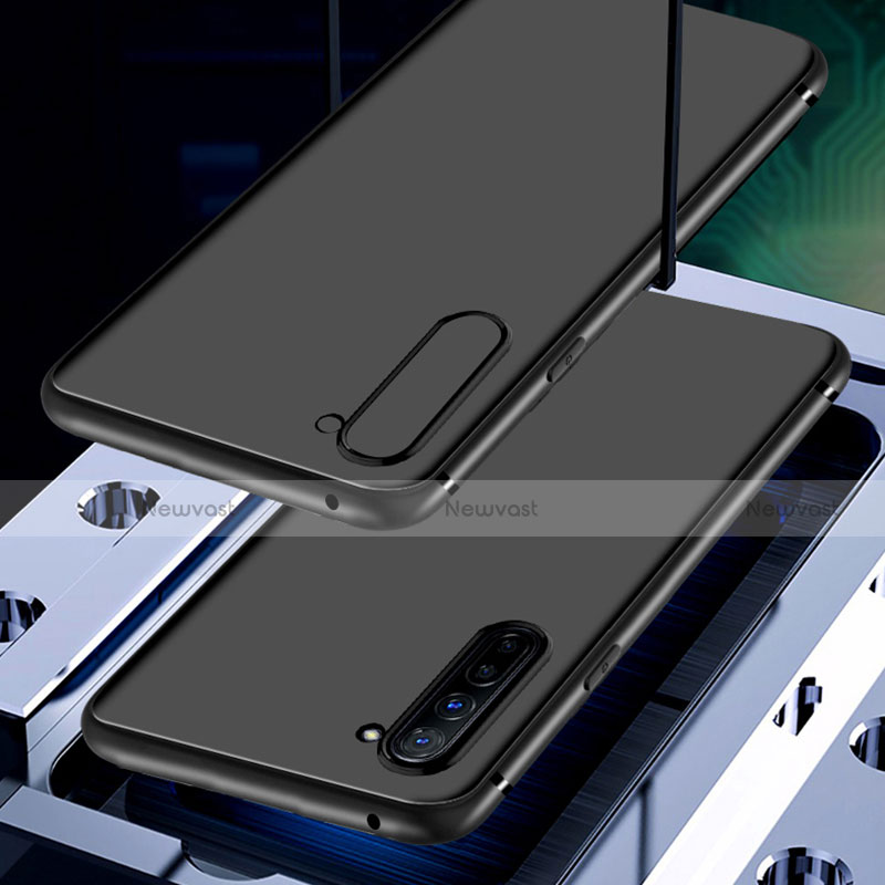 Ultra-thin Silicone Gel Soft Case for Oppo K7 5G Black
