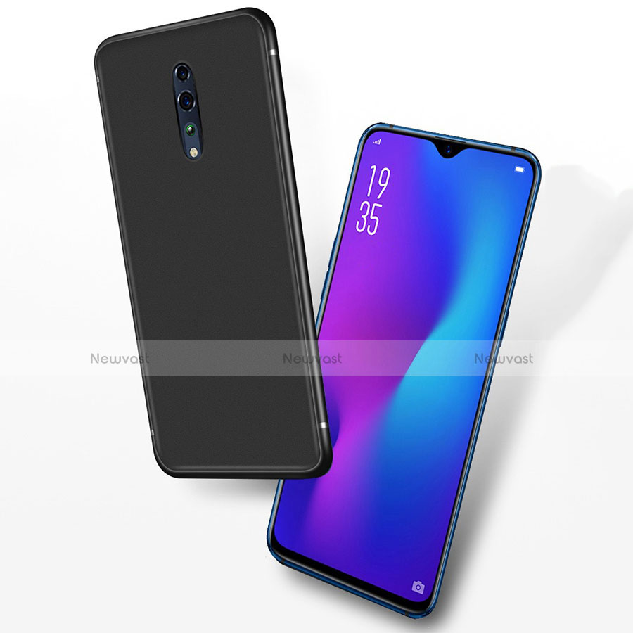 Ultra-thin Silicone Gel Soft Case for Oppo Reno Z Black