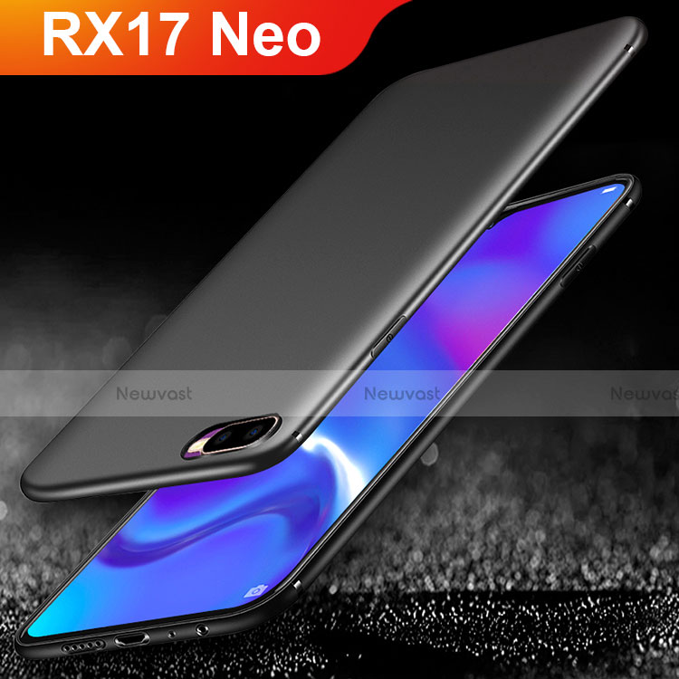 Ultra-thin Silicone Gel Soft Case for Oppo RX17 Neo Black