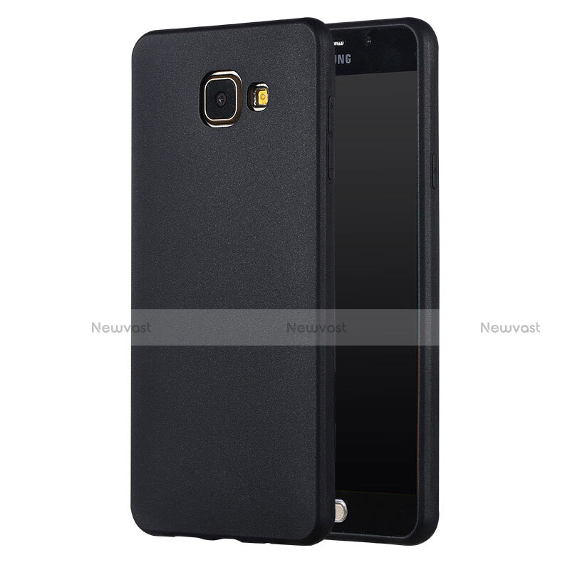 Ultra-thin Silicone Gel Soft Case for Samsung Galaxy A7 (2017) A720F Black