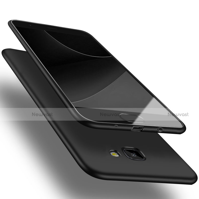 Ultra-thin Silicone Gel Soft Case for Samsung Galaxy J7 Prime Black
