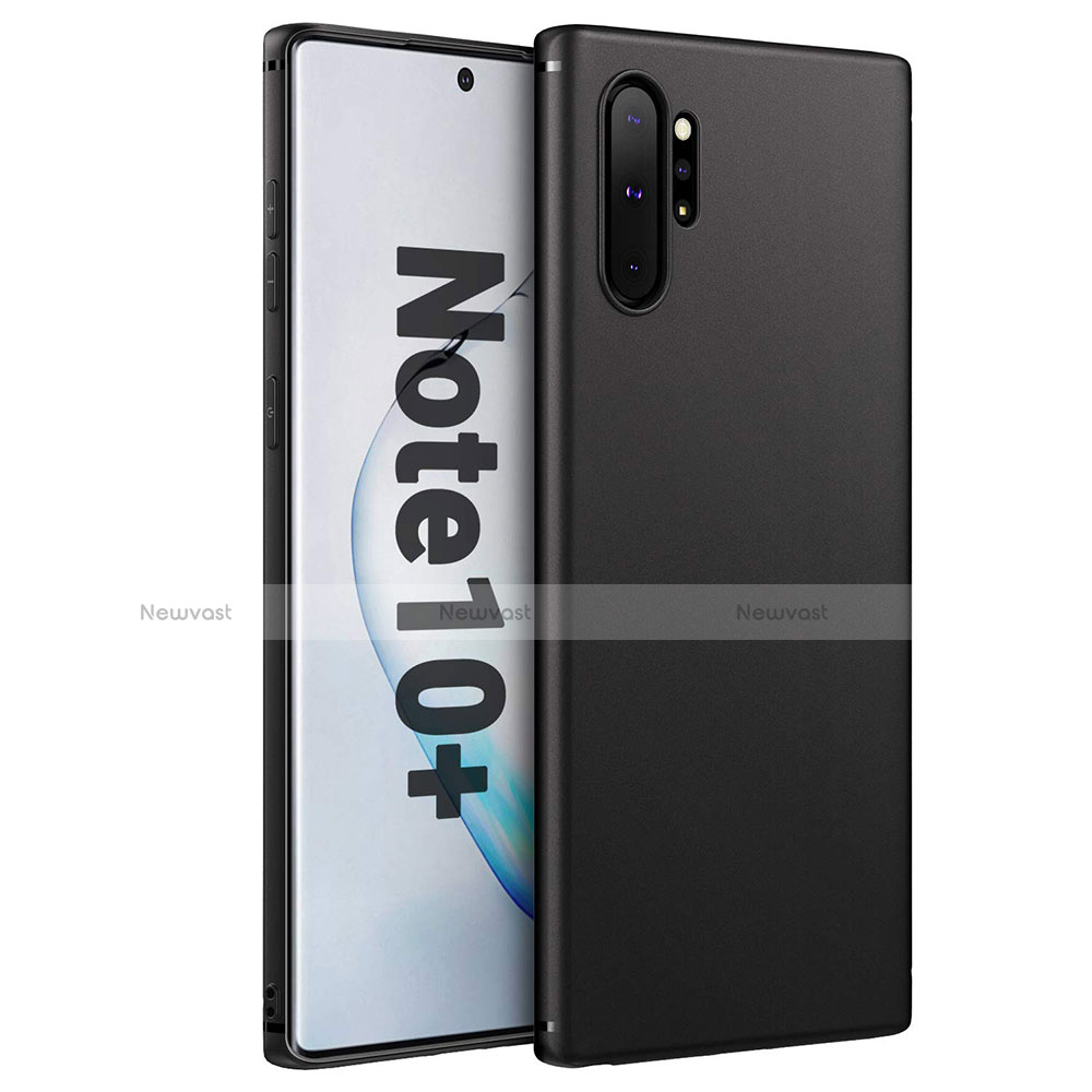 Ultra-thin Silicone Gel Soft Case for Samsung Galaxy Note 10 Plus 5G Black