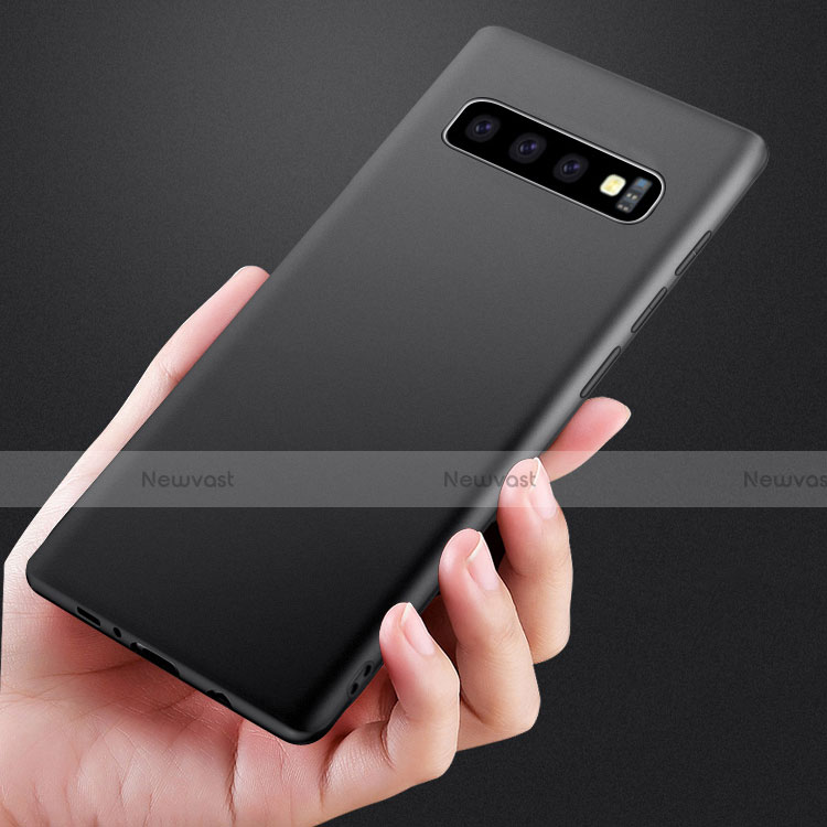 Ultra-thin Silicone Gel Soft Case for Samsung Galaxy S10 Plus Black